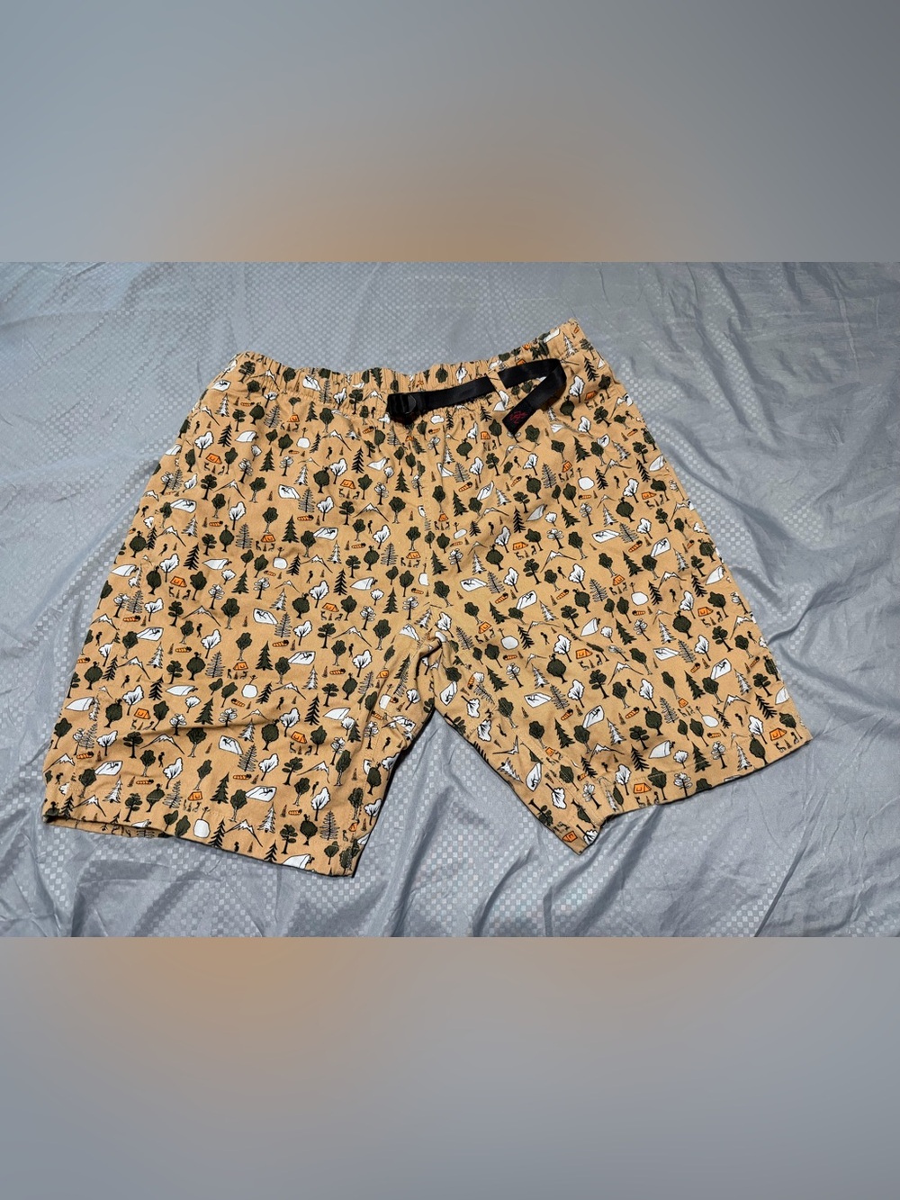 Size XL - Gramicci Tan Mens Shorts Cotton Chino Jonas Claesson